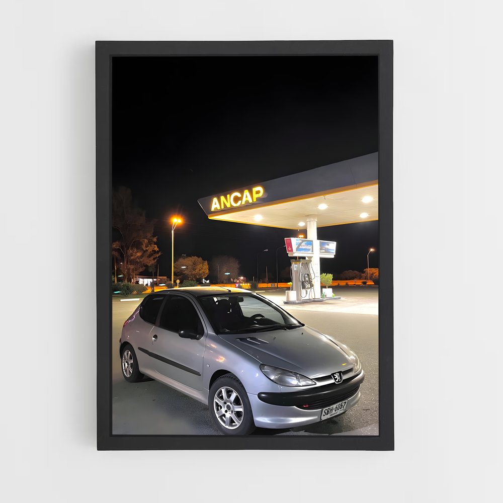 Poster Essence Sportive – affiche Peugeot (vue 2)